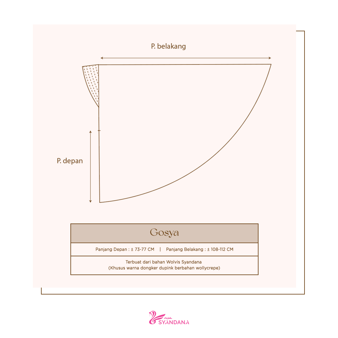 Jilbab Bergo Gosya - Gambar 5