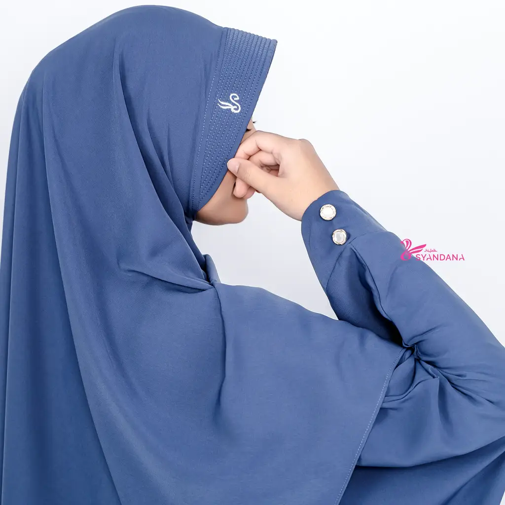 Nuha One Set Rok Tunik Melayu Syar'i Setelan Tunik & Rok - Gambar 13