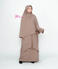 Alternative view of Nuha One Set Rok Tunik Melayu Syar'i Setelan Tunik & Rok