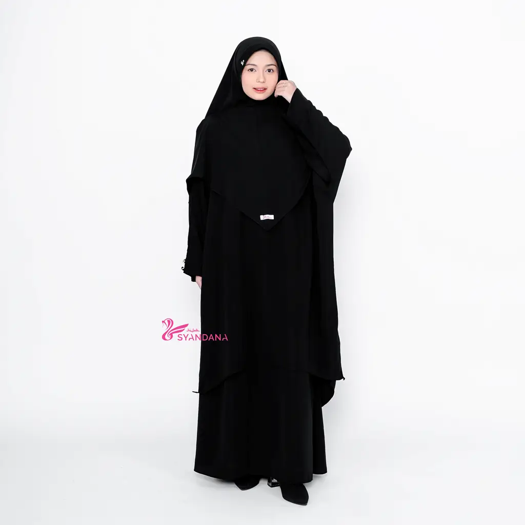 Nuha One Set Rok Tunik Melayu Syar'i Setelan Tunik & Rok - Gambar 5