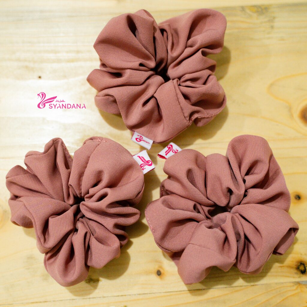 Scrunchie Aksesoris Ikat Rambut Hijab Premium