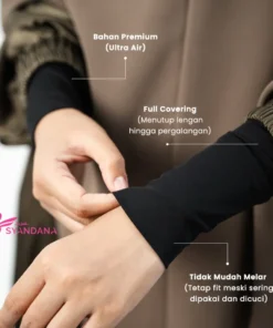 Alternative view of Zyra Handsock Manset tangan Muslimah
